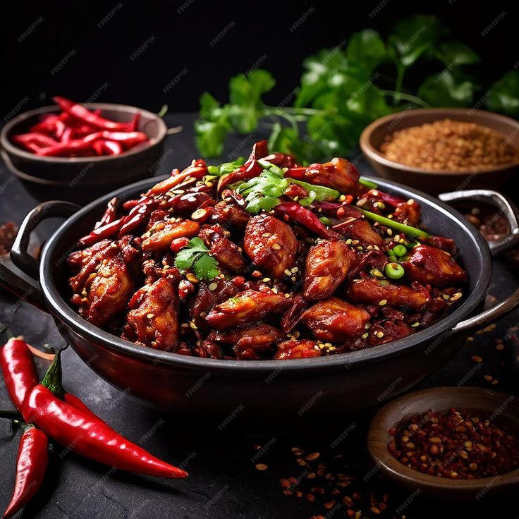 Chicken Chilli (1 Plate)