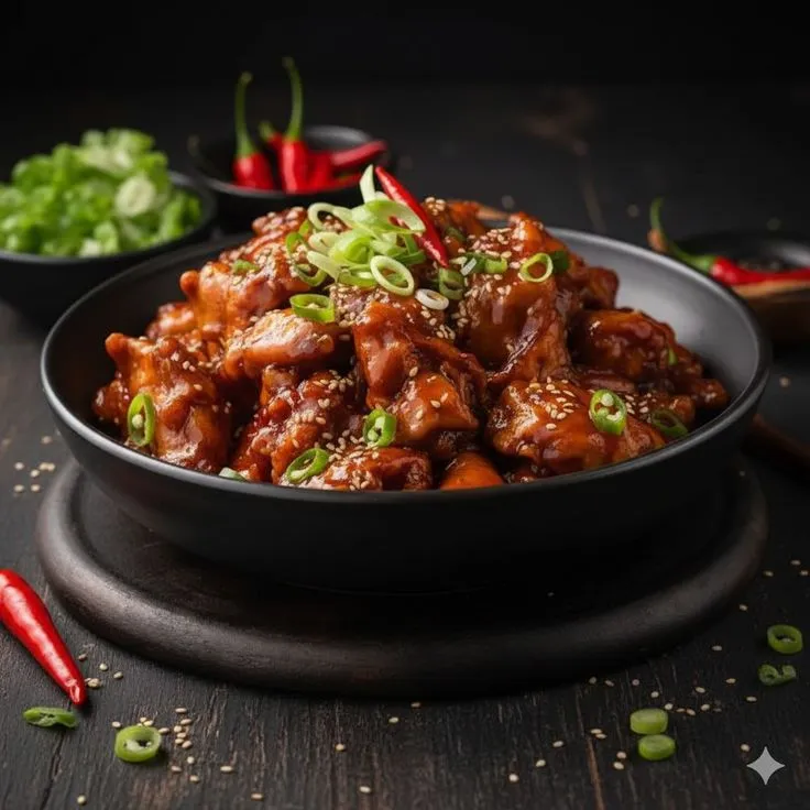 Chicken Chilli (1 Plate)
